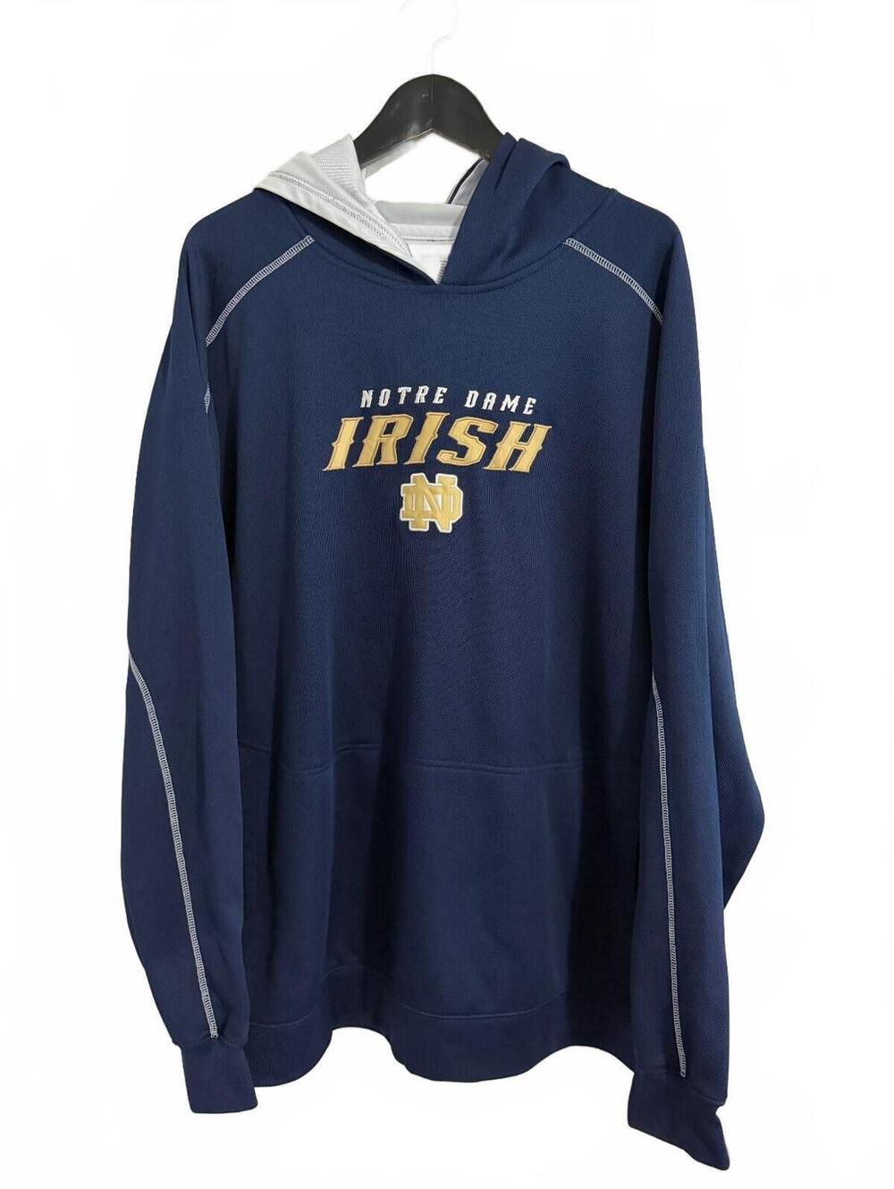 Notre Dame Fighting Irish Adidas Hoodie Size XXL